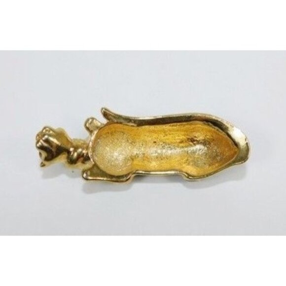 7/2441 Vintage Gale Hayman Enameled Leopard Pin/Brooch- Missing Pin- 3 - Picture 2 of 4